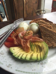 Add avocado and prosciutto to the House Breakfast for a fully-rounded meal.