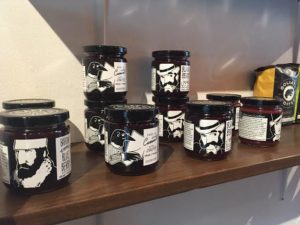 EAST VAN JAM on the shelves of Gastown's Capilano Tea House. Photo by Brittany Tiplady. 
